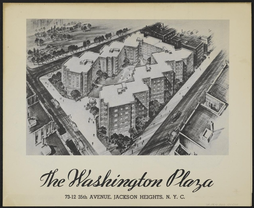 Archival Washington Plaza brochure